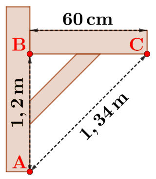 triangle rectangle pythagore théorème de Pythagore étagère